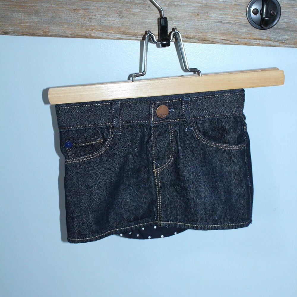 ☀️ 4/$20 Gap Size 6-12M Jean Skort